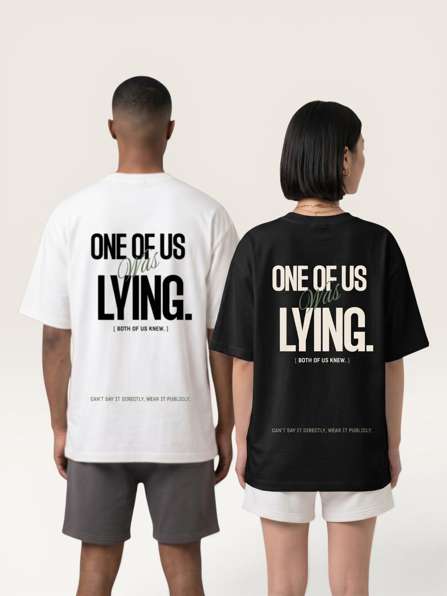WE ARE JUST FRIENDS TEE