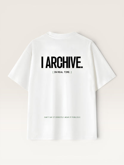 I DON'T REACT TEE