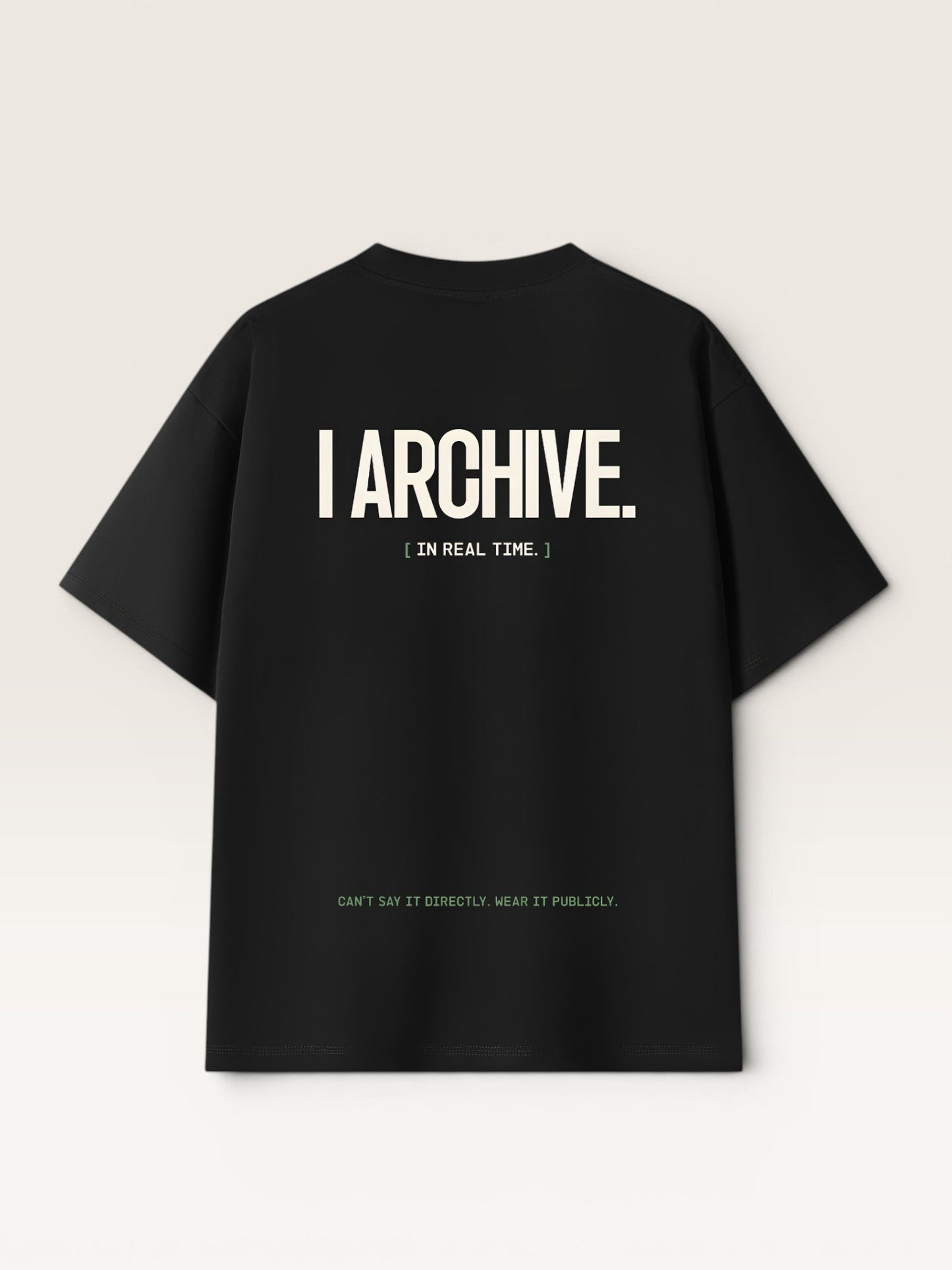 I DON'T REACT TEE