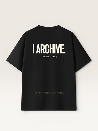 I DON'T REACT TEE