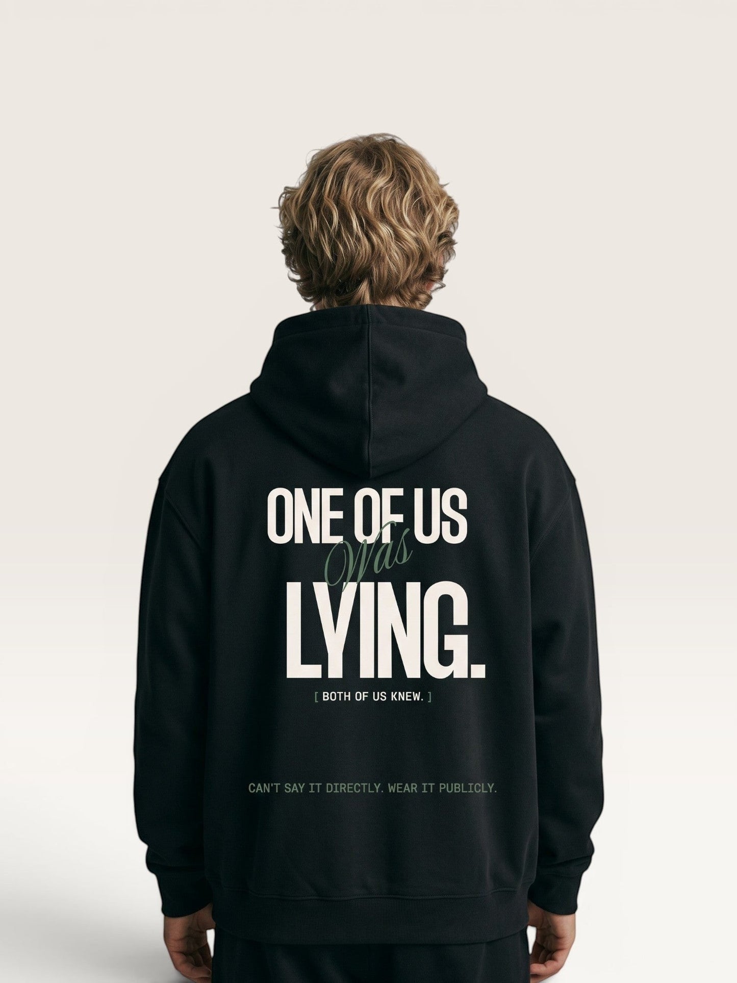 WE ARE JUST FRIENDS HOODIE