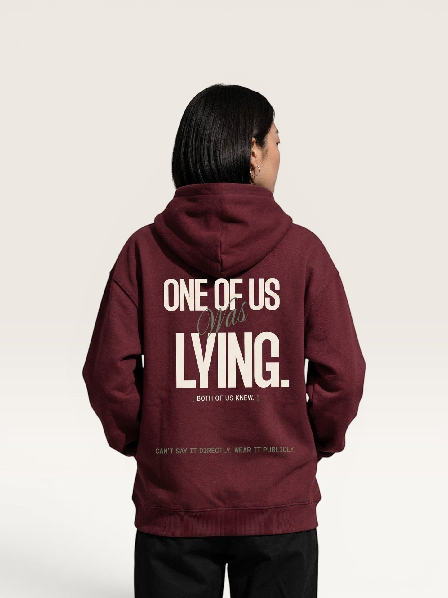 WE ARE JUST FRIENDS HOODIE