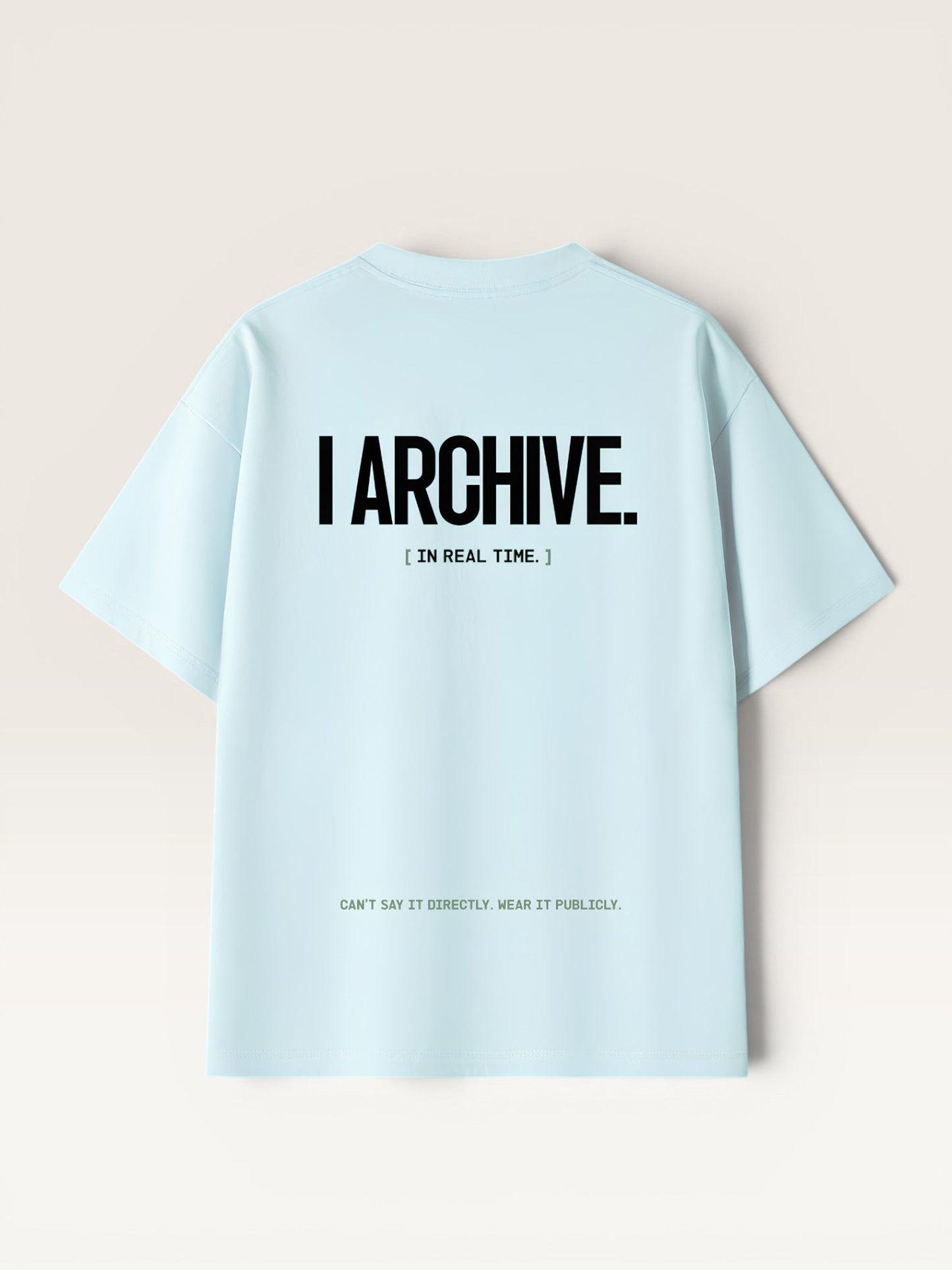 I DON'T REACT TEE
