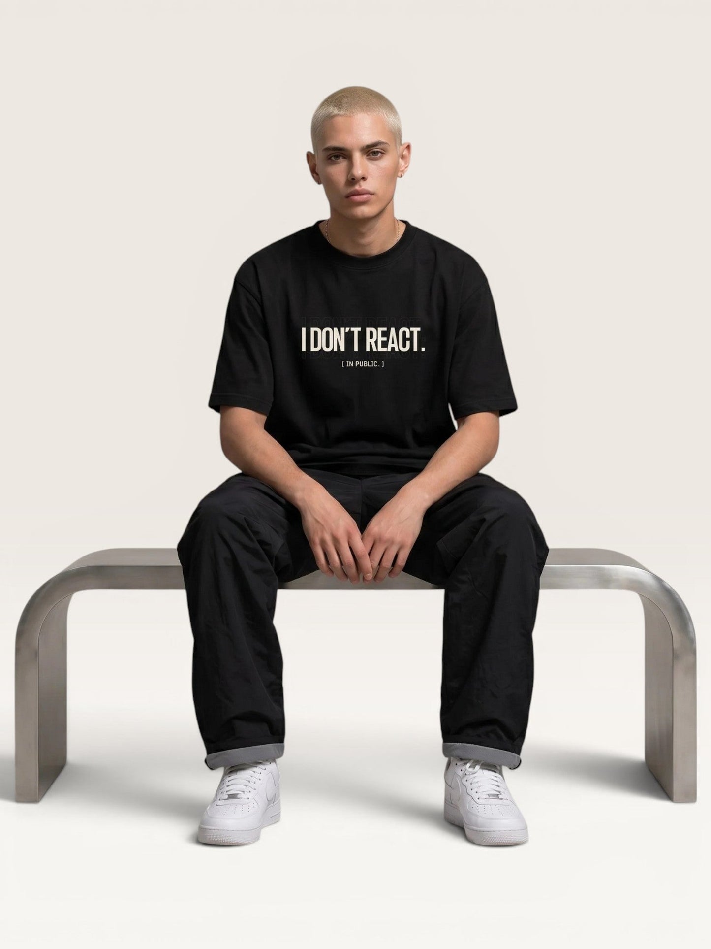 I DON'T REACT TEE