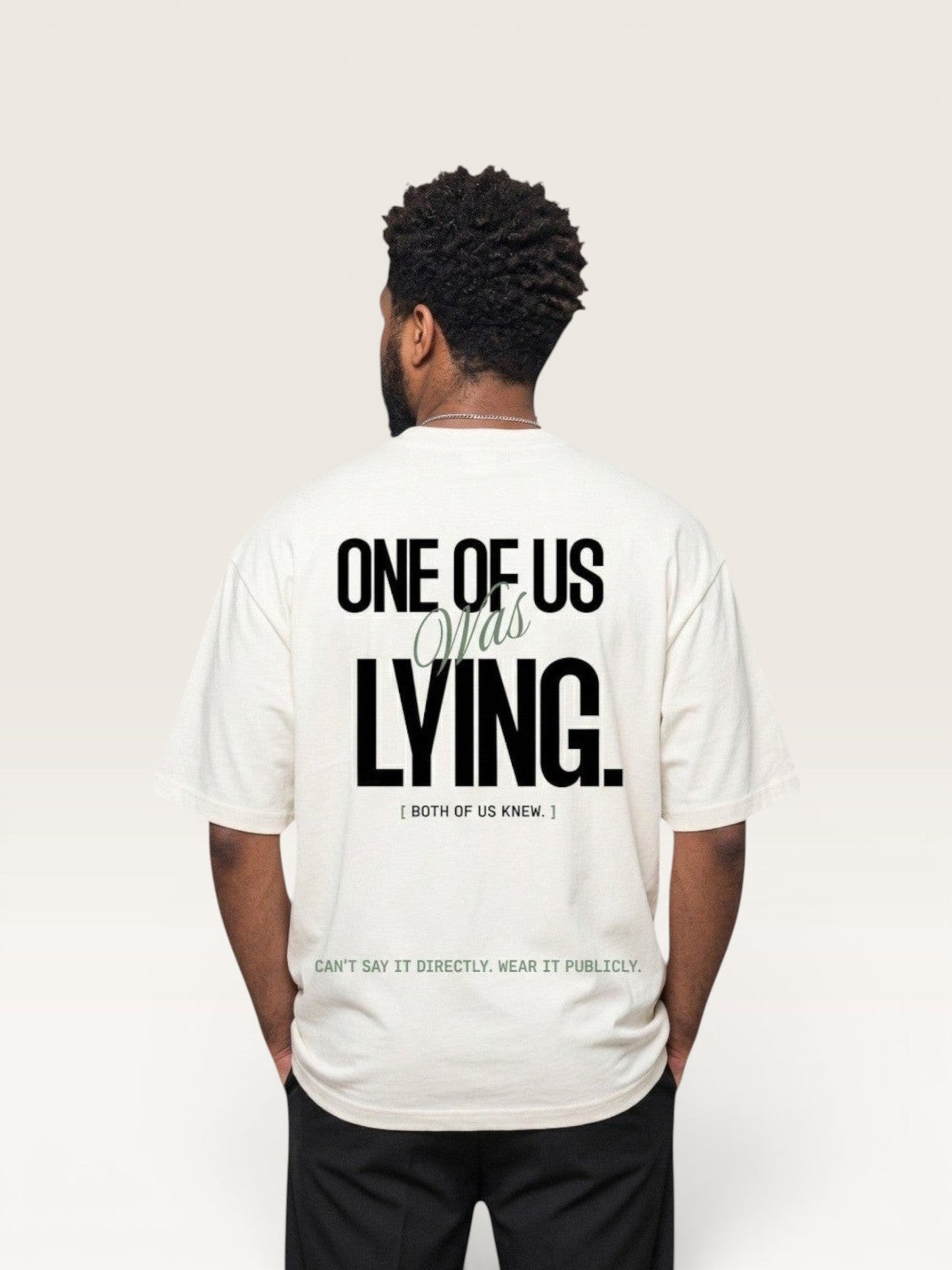 WE ARE JUST FRIENDS TEE