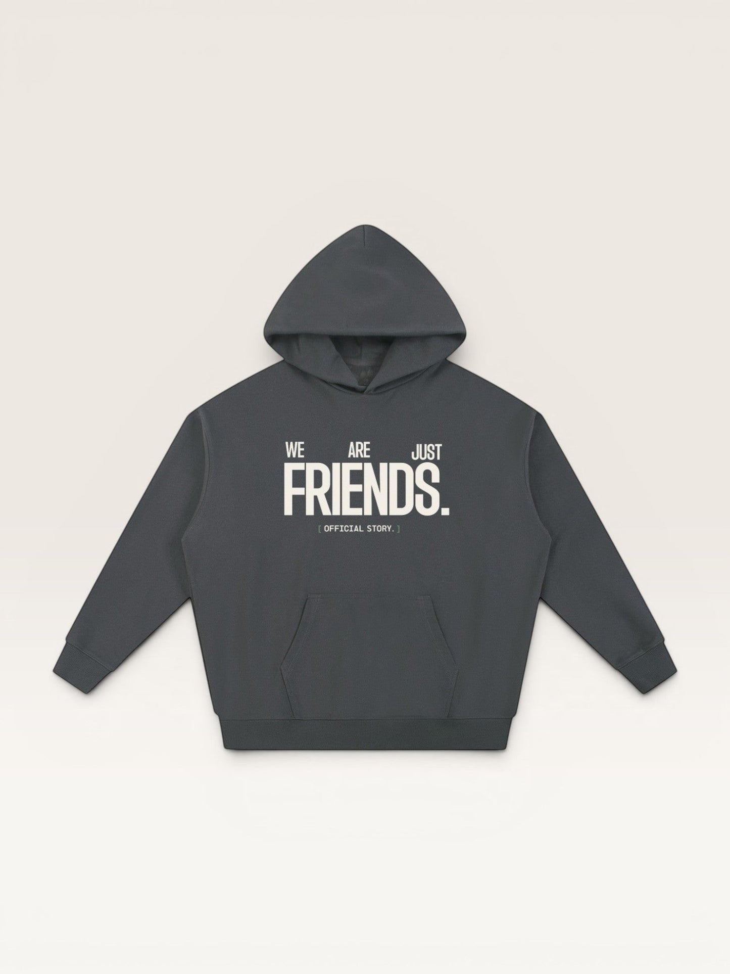 WE ARE JUST FRIENDS HOODIE