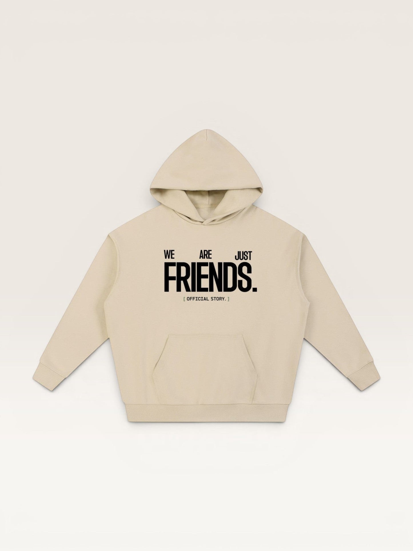 WE ARE JUST FRIENDS HOODIE