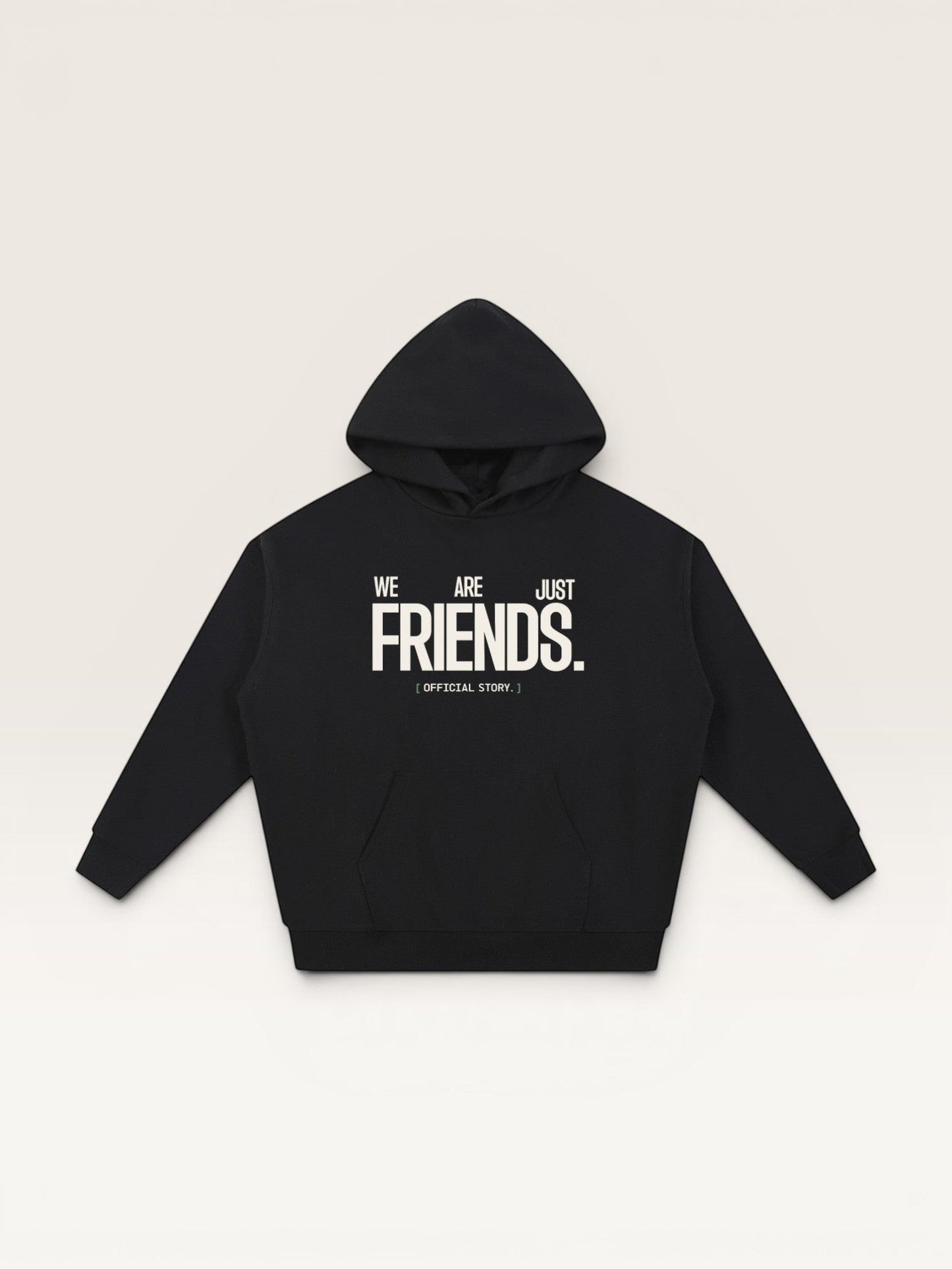 WE ARE JUST FRIENDS HOODIE