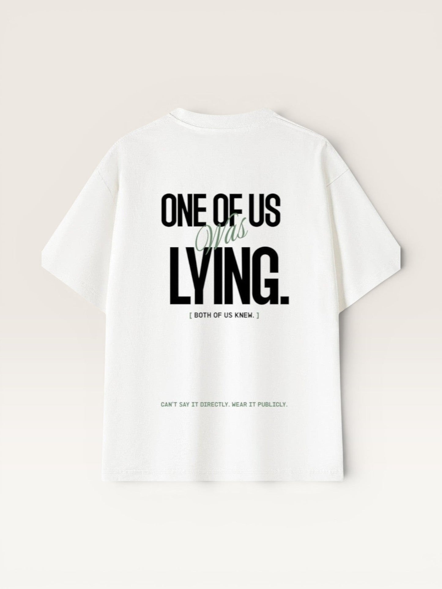WE ARE JUST FRIENDS TEE