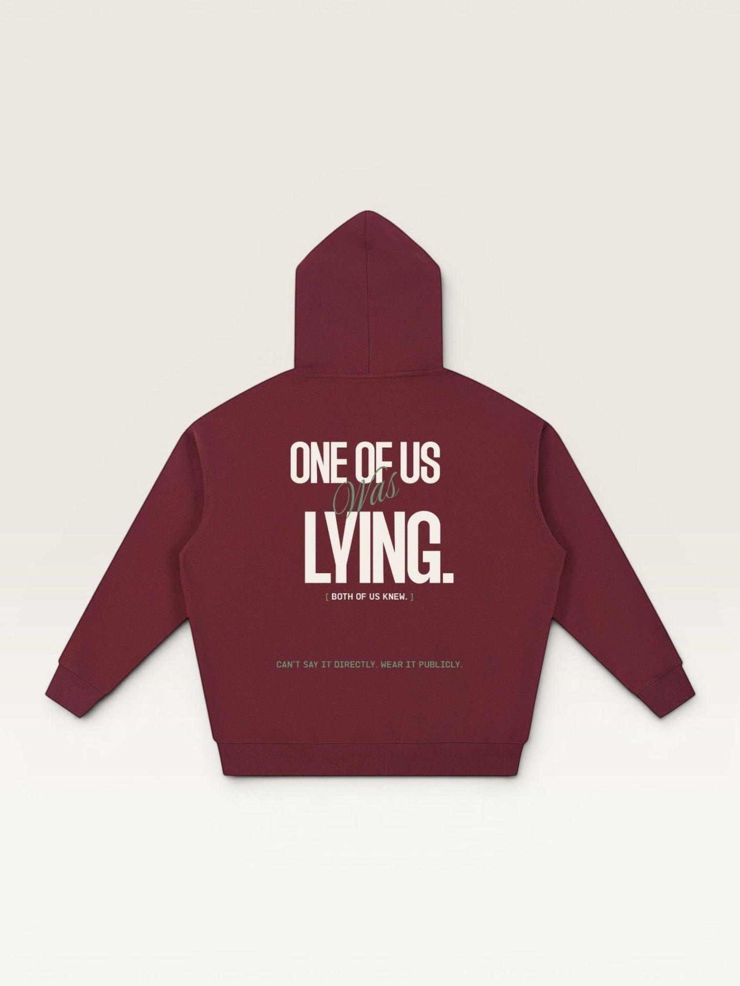 WE ARE JUST FRIENDS HOODIE