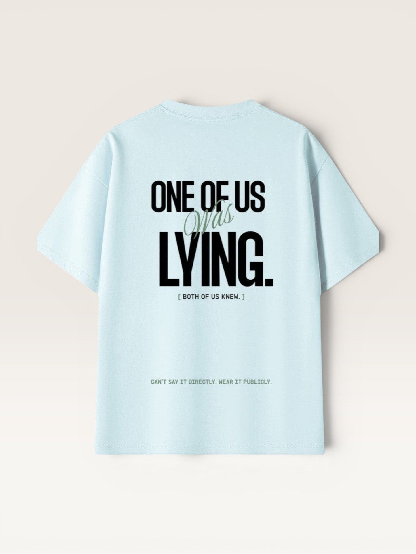 WE ARE JUST FRIENDS TEE