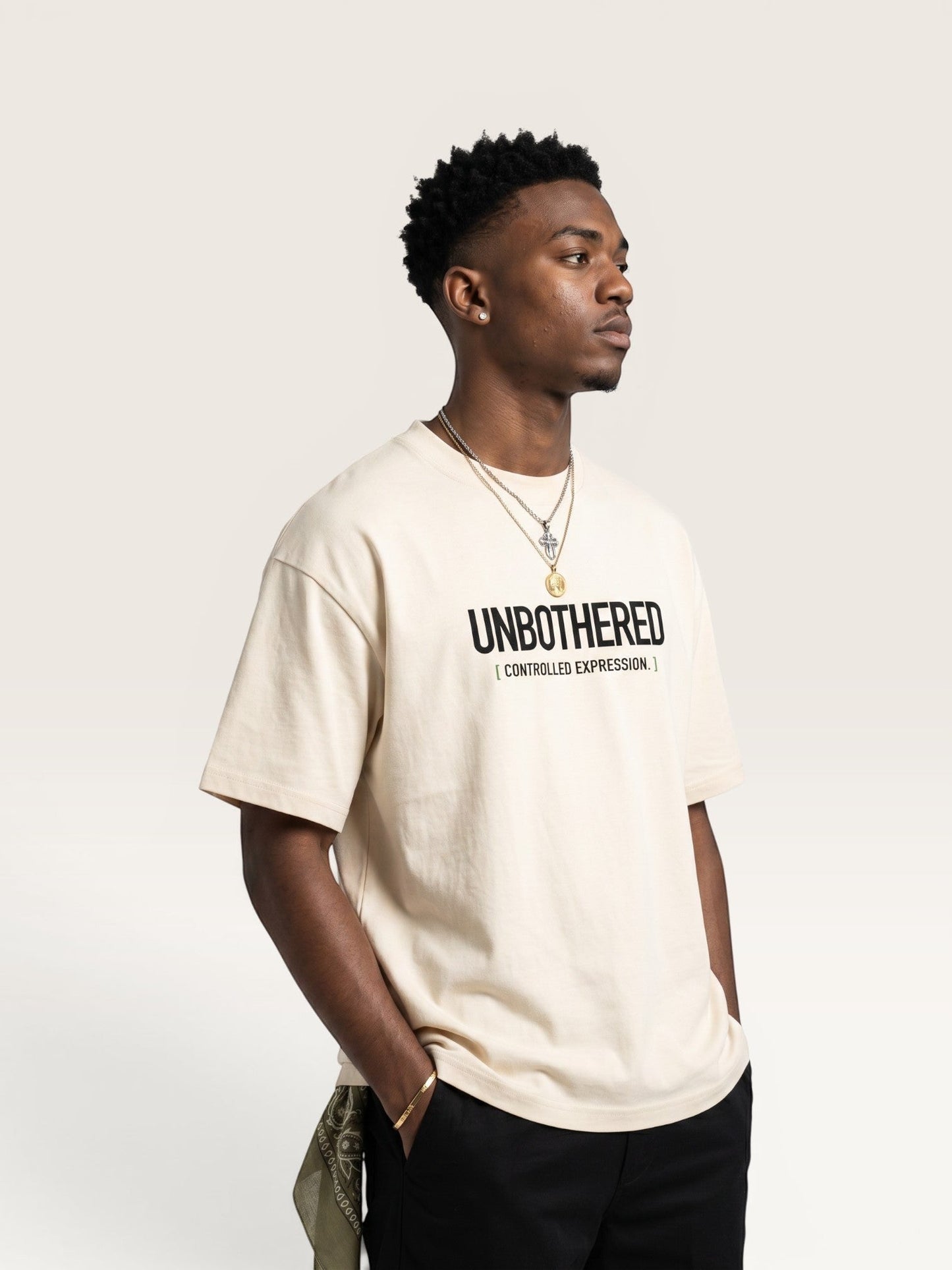 UNBOTHERED TEE