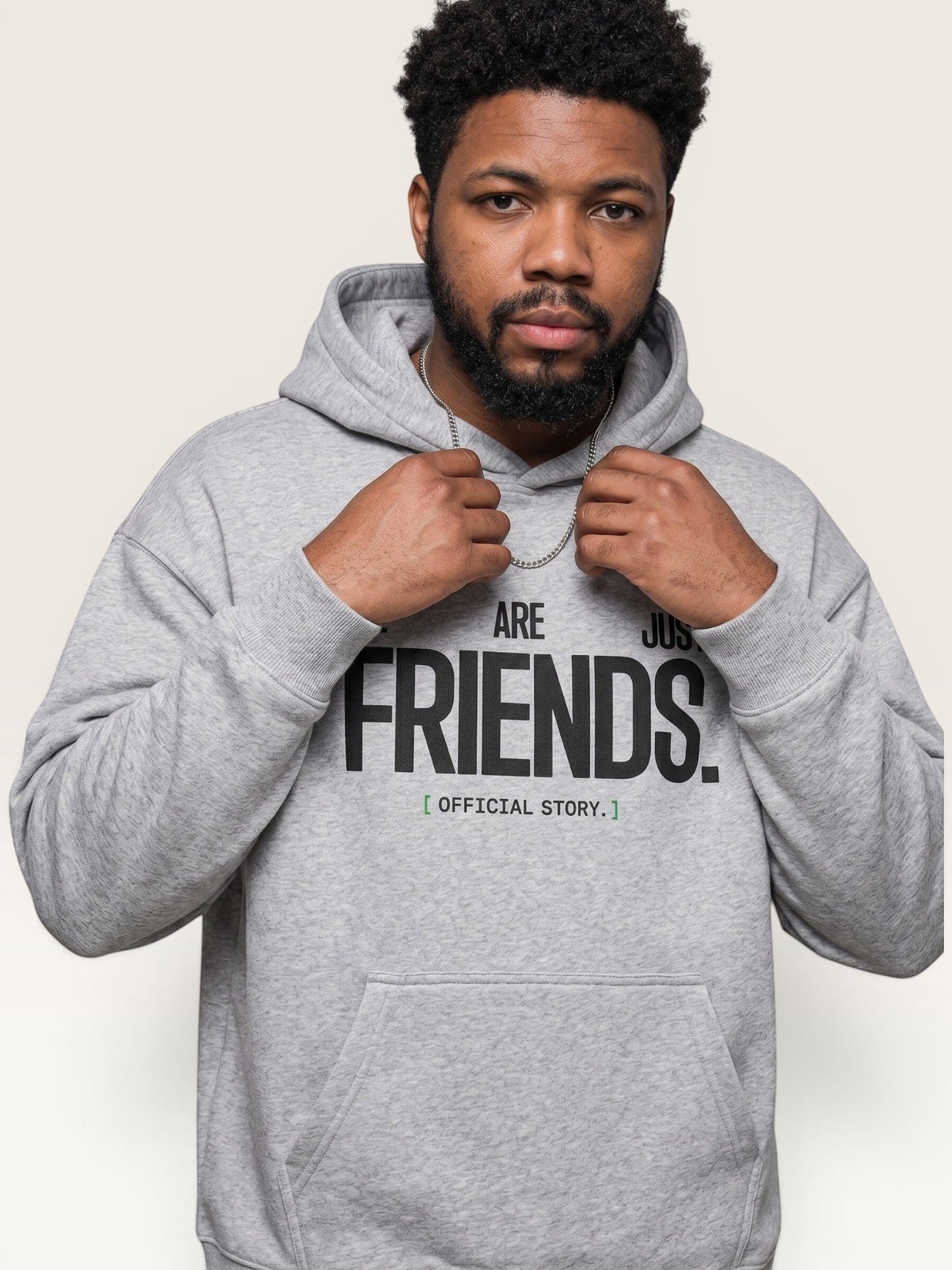 WE ARE JUST FRIENDS HOODIE